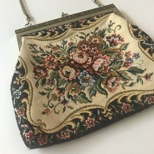 Floral Carpet Purse